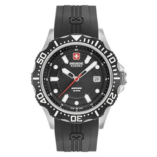 Front view of Swiss Military Hanowa SM06-4306-04-007 Watch on white background