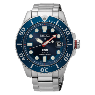 Front view of Seiko Prospex SNE549P1 Mens Watch on white background