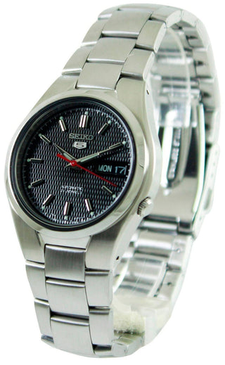 Front view of Seiko SNK607K1 Mens Watch on white background