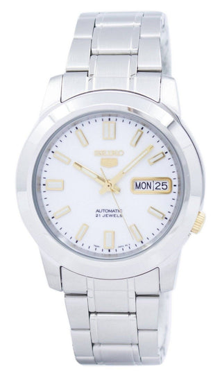 Front view of Seiko SNKK07K1 Mens Watch on white background