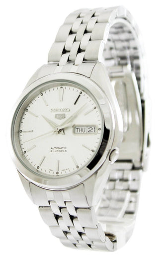 Front view of Seiko SNKL15K1 Mens Watch on white background