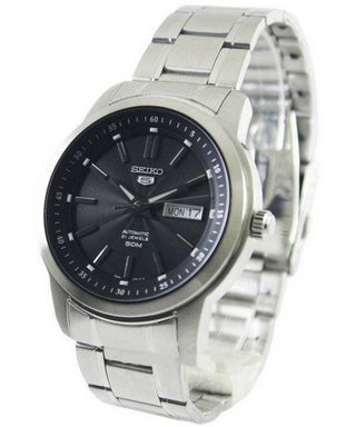 Front view of Seiko SNKM87K1 Mens Watch on white background