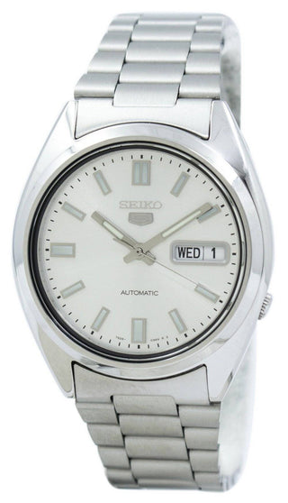 Front view of Seiko SNXS73K1 Mens Watch on white background