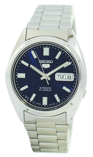 Front view of Seiko SNXS77J1 Mens Watch on white background