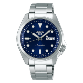 Front view of Seiko 5 Sports SRPE53K1 Watch on white background