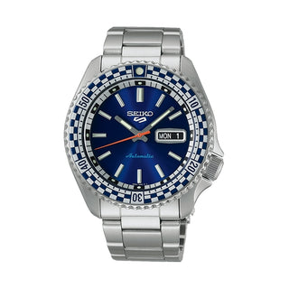 Front view of Seiko SRPK65K1 Watch on white background