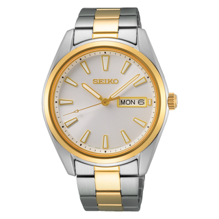 Front view of Seiko SUR446P1 Watch on white background