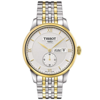 Front view of Tissot Le Locle T0064282203801 Mens Watch on white background