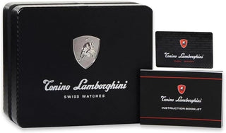 Angle shot of Tonino Lamborgini Cuscinetto R Automatic TLF-T02-4 Mens Watch on white background