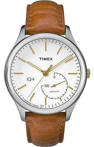 Front view of Timex Intelligent Quartz + TW2P94700 Mens Watch on white background