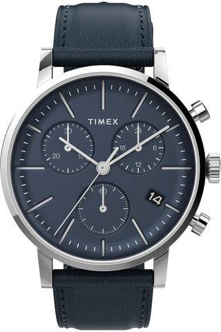 Front view of Timex Chronograph TW2V36800 Mens Watch on white background