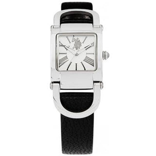 Front view of U.S.Polo USP5009BK Watch on white background