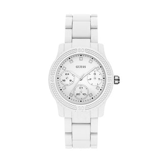 Front view of Guess W0944L1 Watch on white background