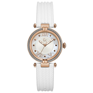 Front view of Gc Guess Collection Y18004L1 Watch on white background