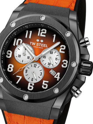 Front view of TW Steel Chronograph ACE133 Unisex Watch on white background