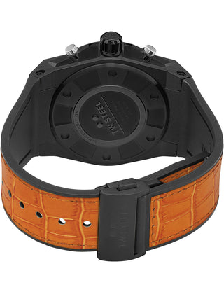 Angle shot of TW Steel Chronograph ACE133 Unisex Watch on white background