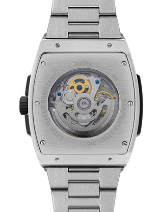 Angle shot of Ingersoll 1892 I12310 Silver Stainless Steel Unisex Watch on white background