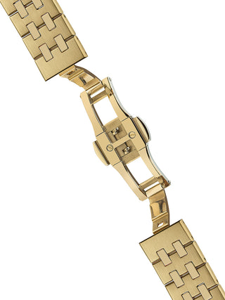 Angle shot of Ingersoll 1892 I12902 Grey Dial Gold Stainless Steel Unisex Watch on white background
