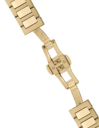 Angle shot of Ingersoll 1892 I15803 Gold Stainless Steel Unisex Watch on white background