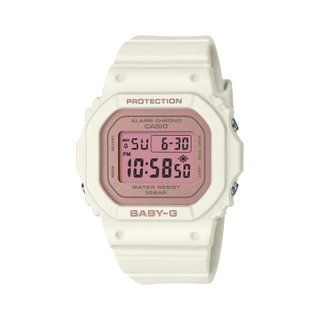 Front view of Casio Baby-G BGD-565SC-4 Mens Watch on white background