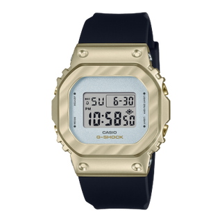 Front view of Casio G-Shock GM-S5600BC-1 Womens Watch on white background