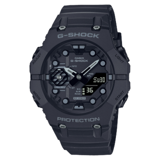 Front view of Casio G-Shock GA-B001-1A Mens Watch on white background