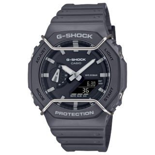 Front view of Casio G-Shock GA-2100PTS-8A Mens Watch on white background