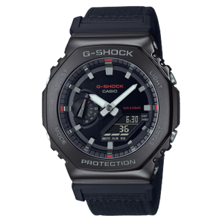 Front view of Casio G-Shock GM-2100CB-1A Mens Watch on white background