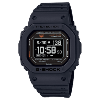 Front view of Casio G-Shock DW-H5600-1 Mens Watch on white background