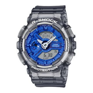 Front view of Casio G-Shock GMA-S110TB-8A Womens Watch on white background