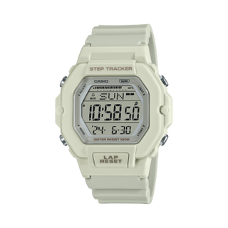 Front view of Casio LWS-2200H-8AV Mens Watch on white background