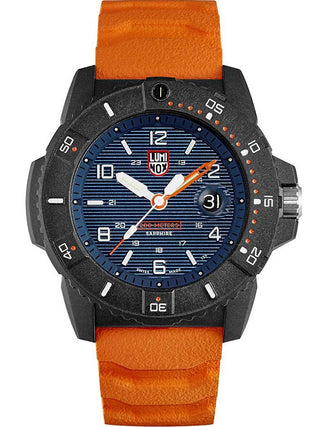 Angle shot of Luminox XS.3603 Blue Dial Unisex Watch on white background