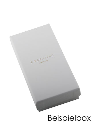 Angle shot of Rosefield ACSGD-A01 Silver Dial Gold Stainless Steel Womens Watch on white background