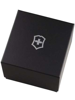 Angle shot of Victorinox 241982 Black Unisex Watch on white background