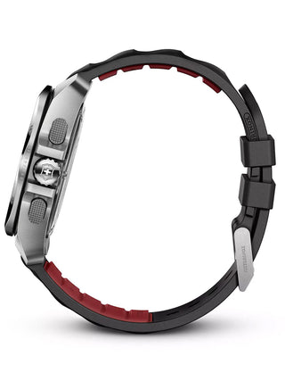 Angle shot of Victorinox Chronograph 241983 Black Unisex Watch on white background