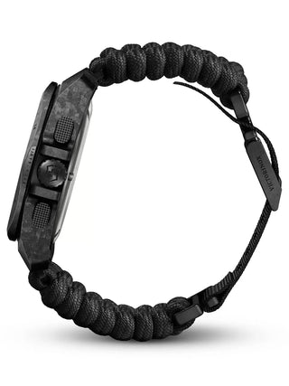Angle shot of Victorinox Chronograph 241989.1 Black Unisex Watch on white background