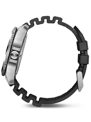 Angle shot of Victorinox 241990 Black Unisex Watch on white background