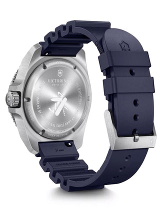 Angle shot of Victorinox 241991 Blue Unisex Watch on white background