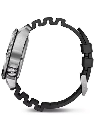 Angle shot of Victorinox 241994 Black Unisex Watch on white background