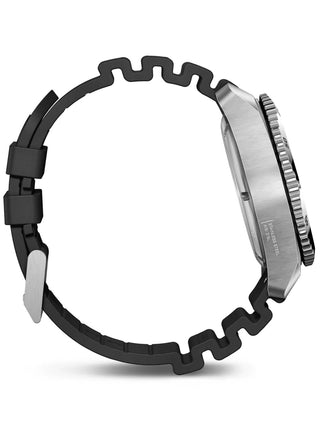 Angle shot of Victorinox 241994 Black Unisex Watch on white background