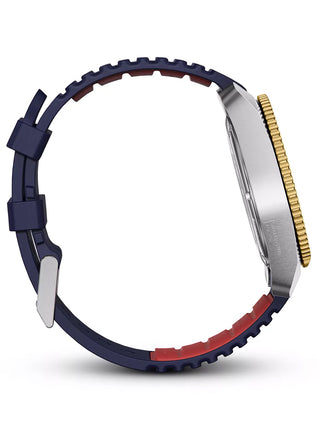 Angle shot of Victorinox 242013 Blue Unisex Watch on white background