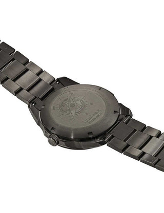 Angle shot of Luminox XL.1768 Green Dial Grey Stainless Steel Unisex Watch on white background