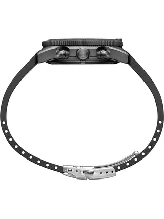 Angle shot of Luminox Chronograph XS.3141.BO.1 Black Unisex Watch on white background