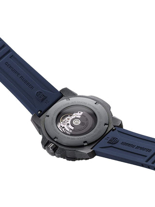 Angle shot of Luminox XS.3863 Blue Unisex Watch on white background