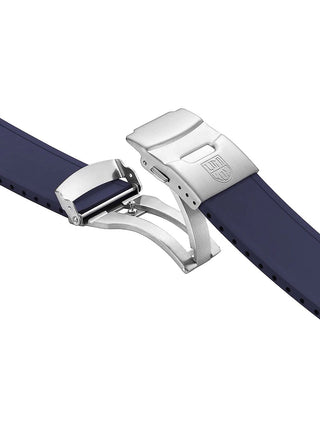 Angle shot of Luminox XS.3863 Blue Unisex Watch on white background