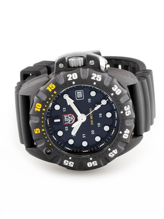Angle shot of Luminox XS.1555 Black Unisex Watch on white background