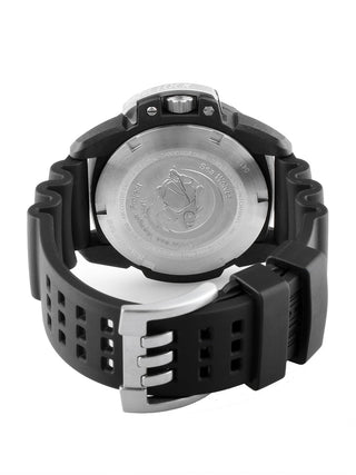 Angle shot of Luminox XS.1567 Green Dial Black Strap Unisex Watch on white background
