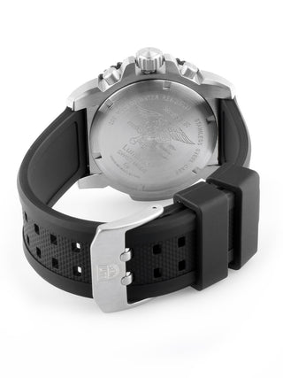 Angle shot of Luminox Chronograph XS.3181.F Black Unisex Watch on white background