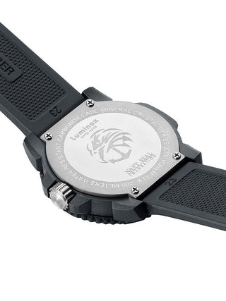 Angle shot of Luminox XS.3051.GO.NSF Black Unisex Watch on white background